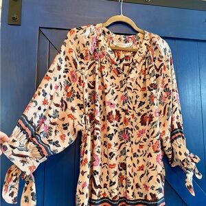 Natalie Martin Renata Floral Blouse, size L